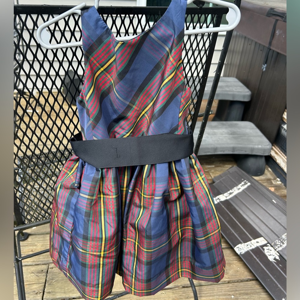Ralph Lauren Blue and Red Plaid Dress